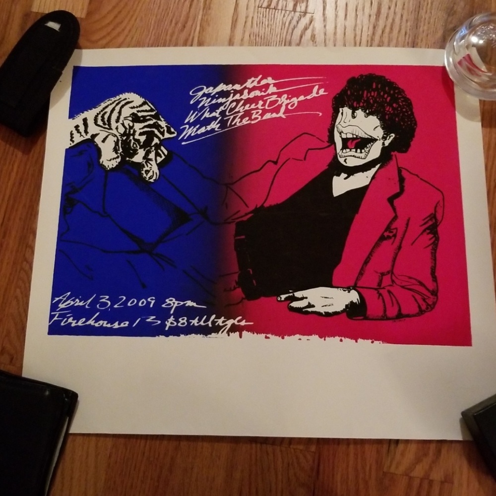Japanther Poster (16in x 14 1/4in)